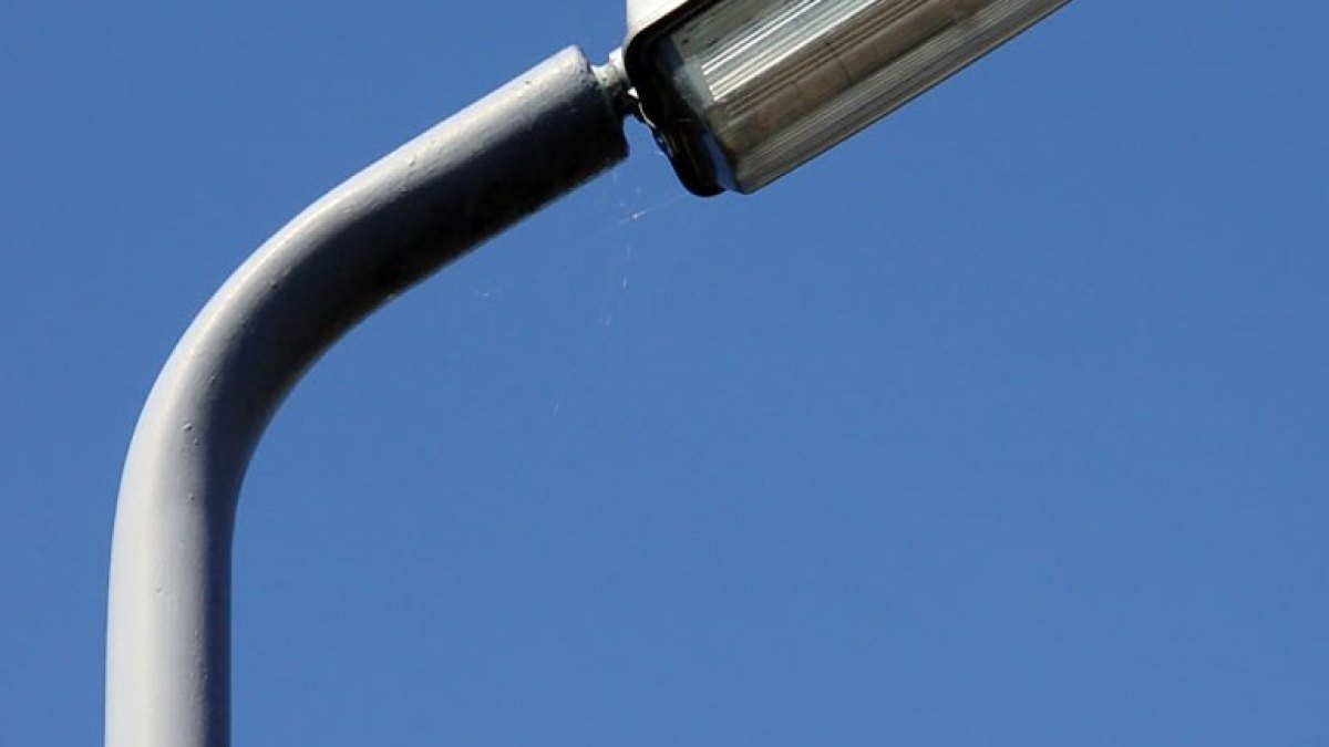 A street light in Granborough